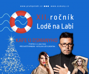 Vánoční poukaz - Kafe u Osmanyho, Nymburk - hotelová loď Florentina
