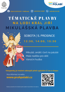 Mikulášská plavba na lodi Král Jiří 